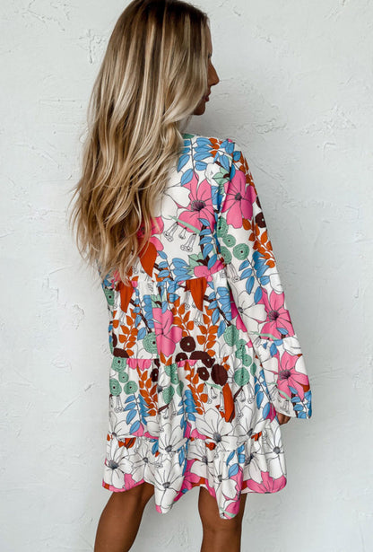 Floral Tiered Dress