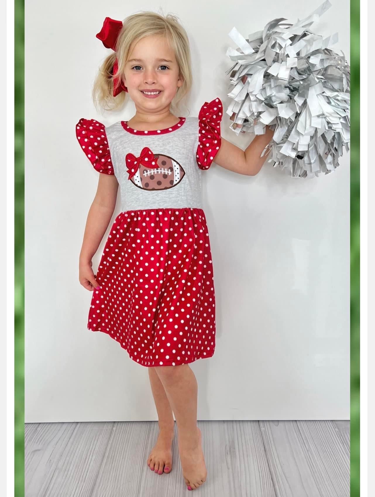 Football Spirit Dress (Red)