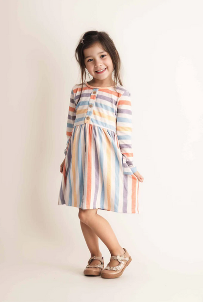 Striped Pocket Dress