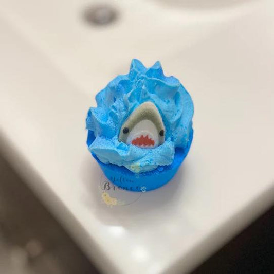 Shark Bait Cupcake Bath & Bubble Bomb