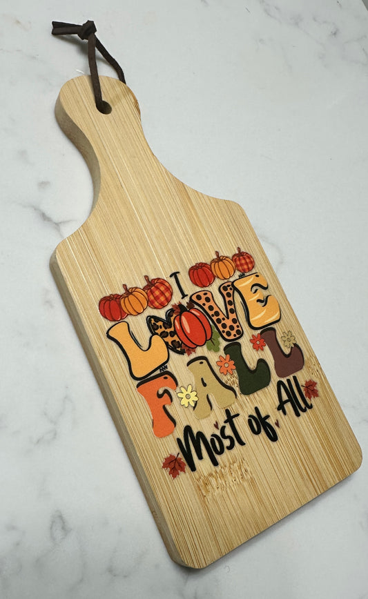 Mini Cutting Board Decor