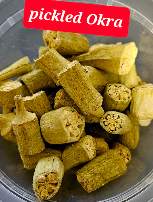 Freeze Dried Pickled Okra