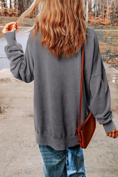 Oversized Tunic Sweatshirt