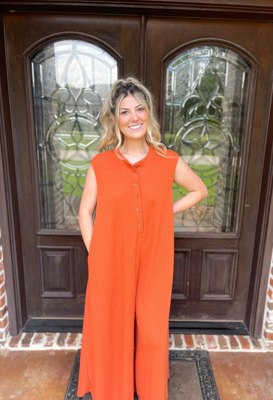 Wide Leg Jumpsuit