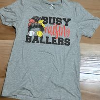 Busy Raising Ballers Tee