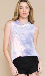 Tie Dye Butter Soft Tank