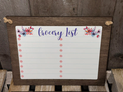 Grocery List Hangers