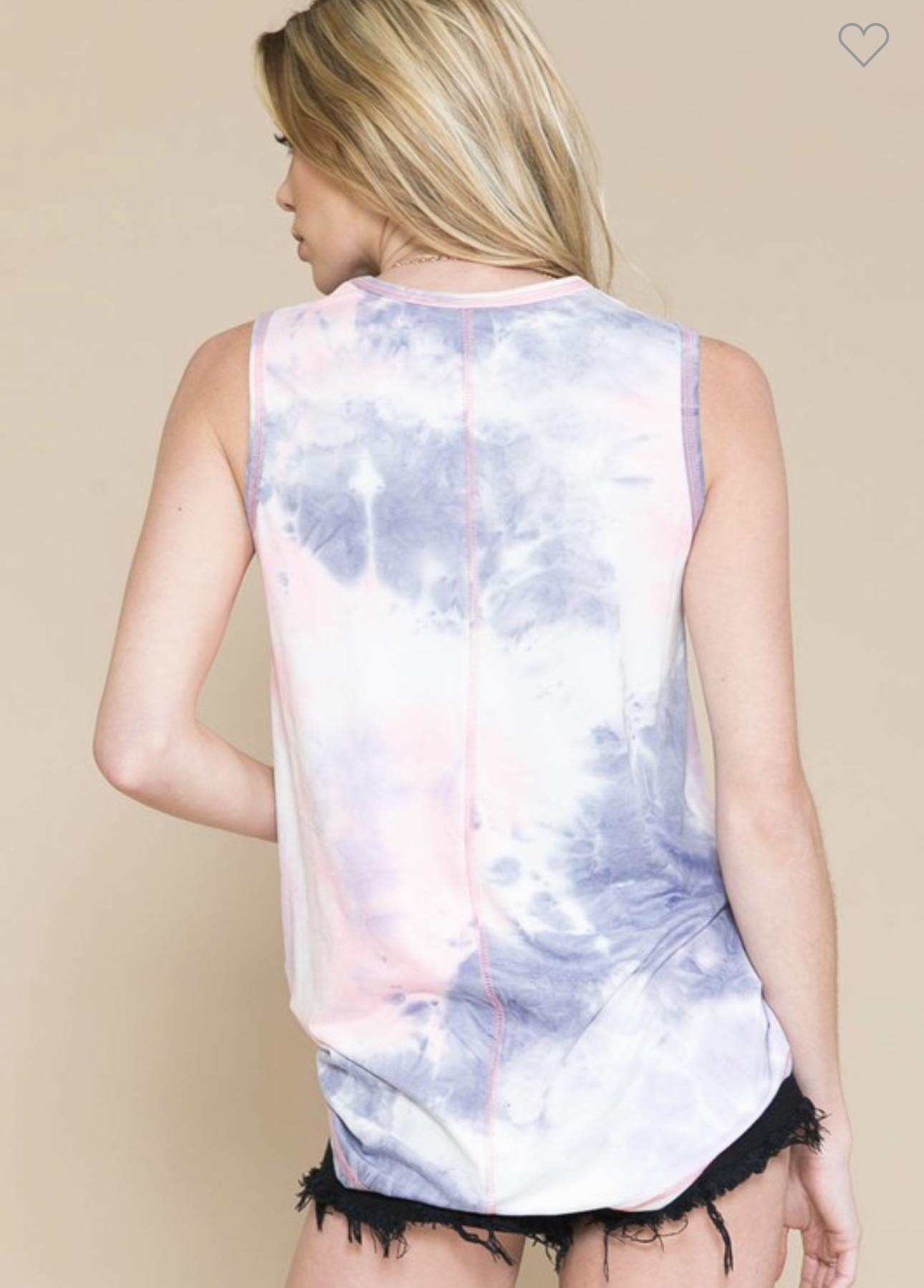 Tie Dye Butter Soft Tank