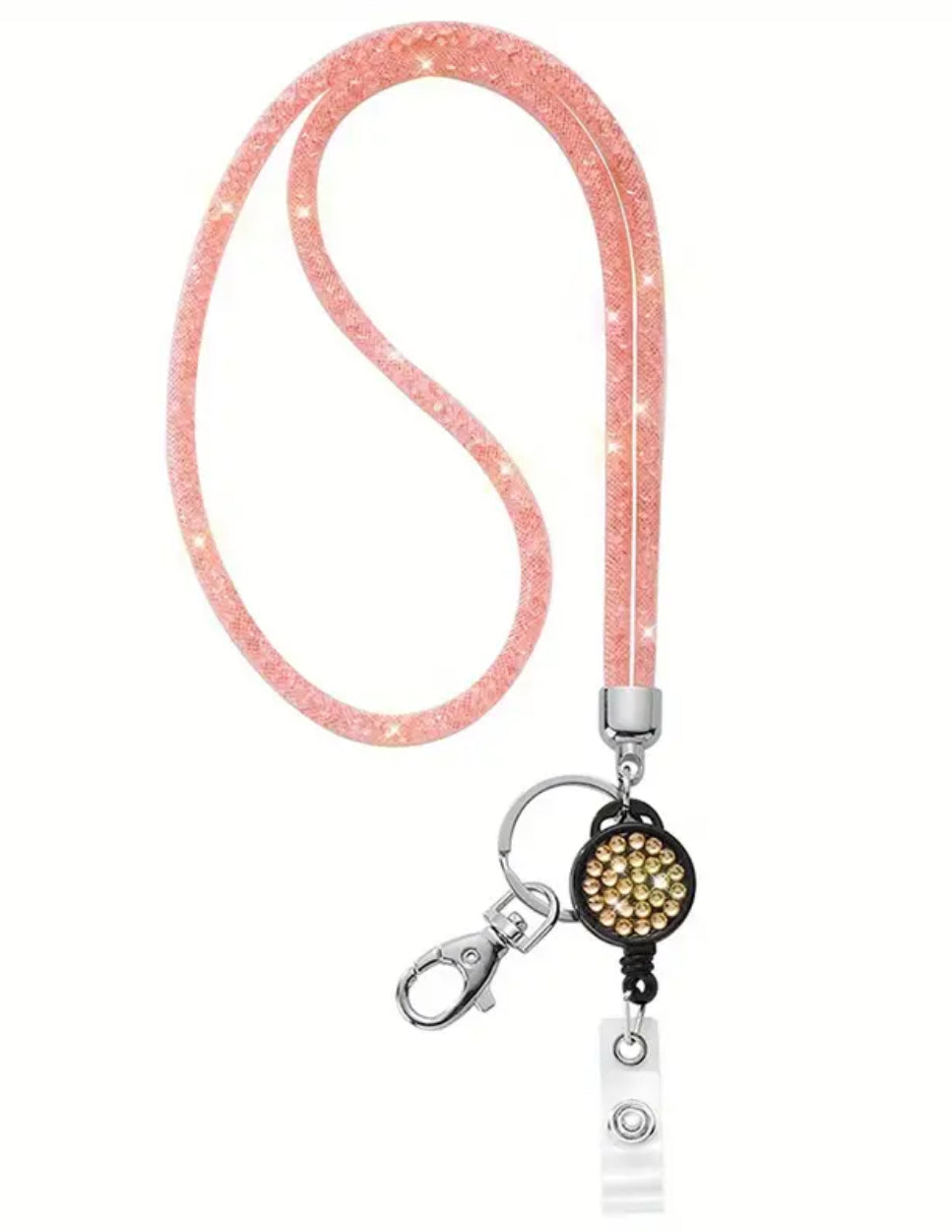 Mesh Bling Lanyard