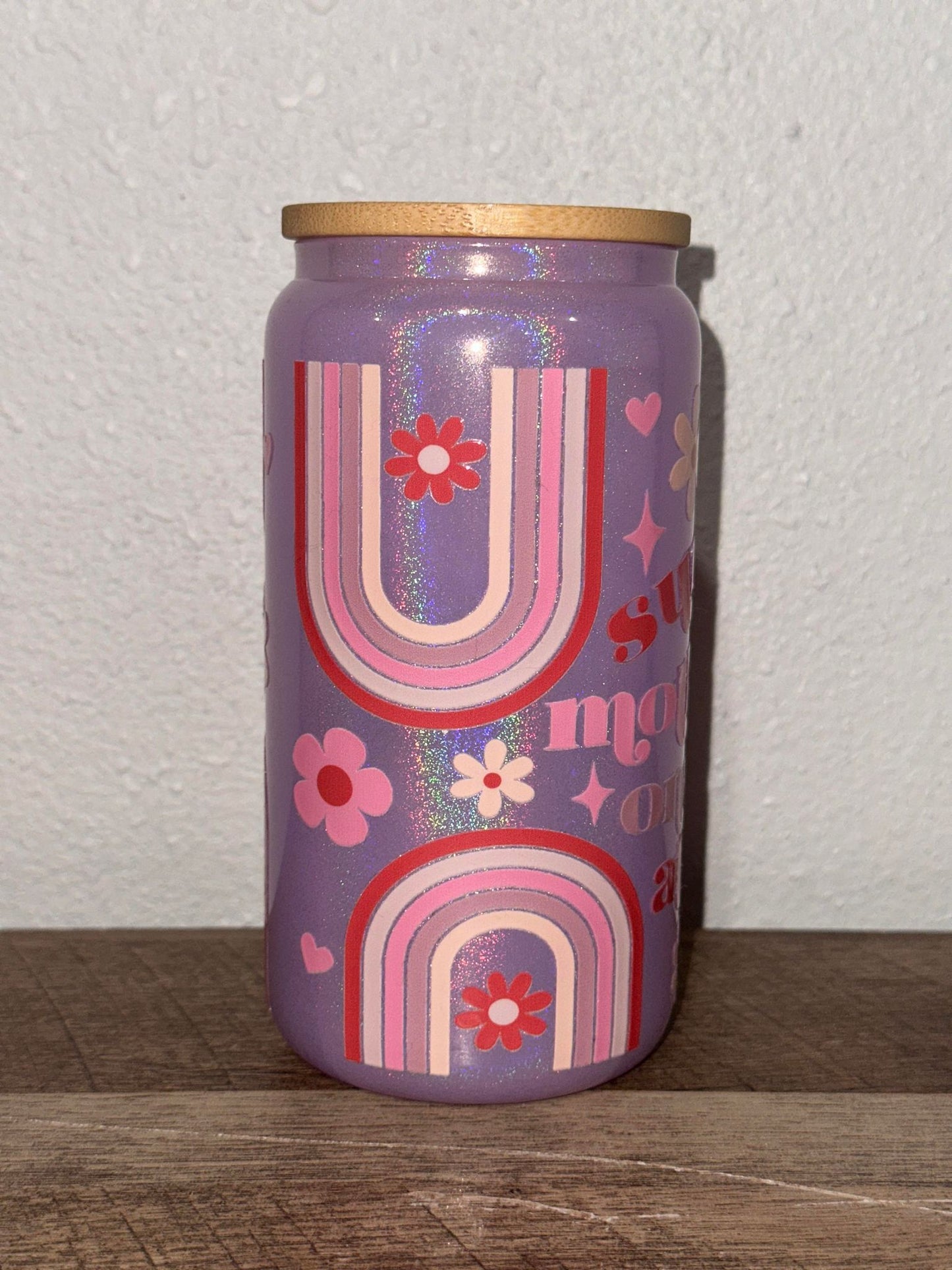 Surviving Motherhood One Coffee At A Time Glass Tumbler