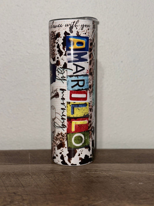 Amarillo Collage Tumbler