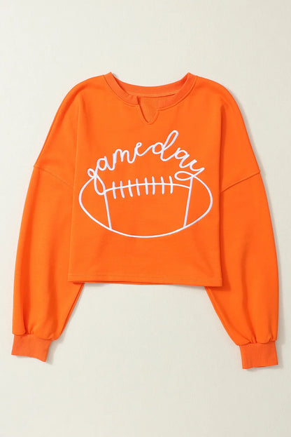 Game Day Cropped Sweatshirt