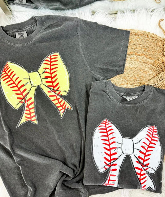 Baseball / Softball Bows Tee