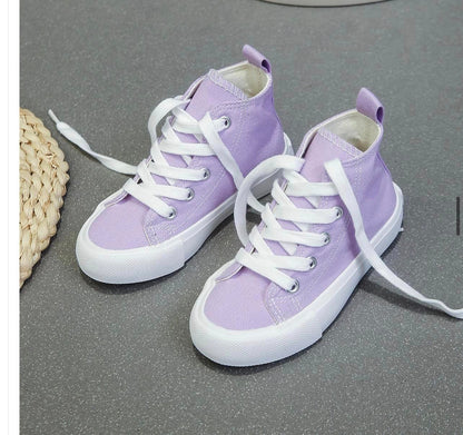 High Top Canvas Shoes