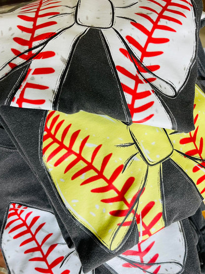 Baseball / Softball Bows Tee