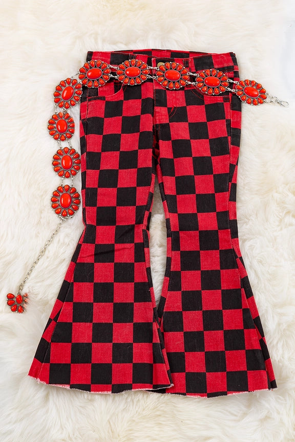 Checkered Bell Bottoms