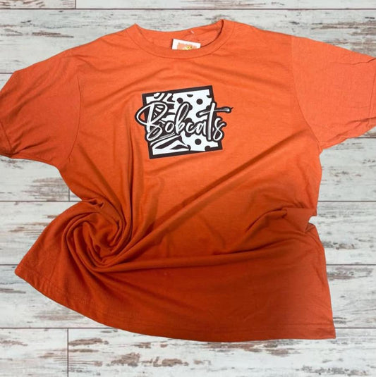 Waves & Dots Bobcats Kids Tee