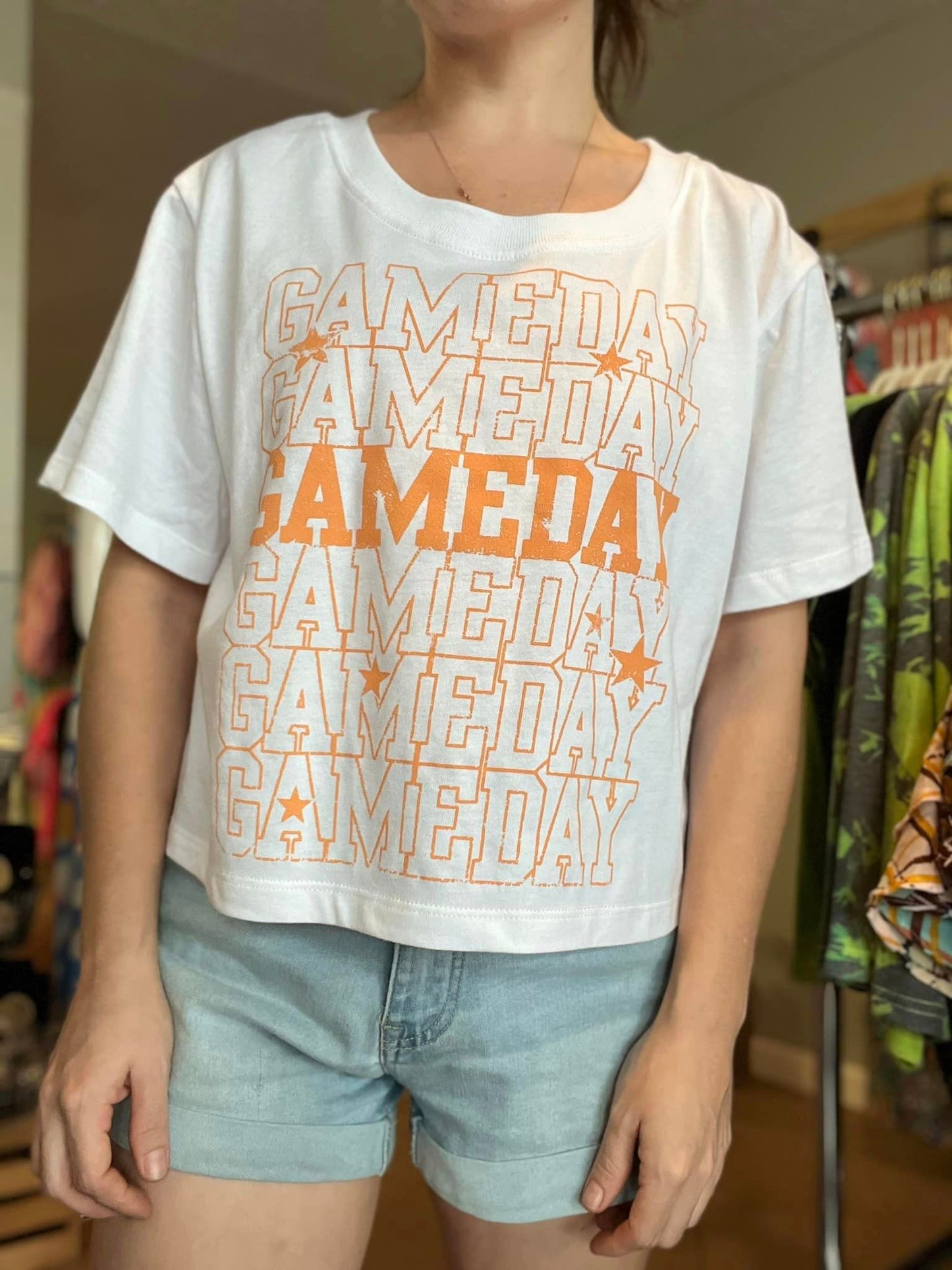 Game Day Crop Tee