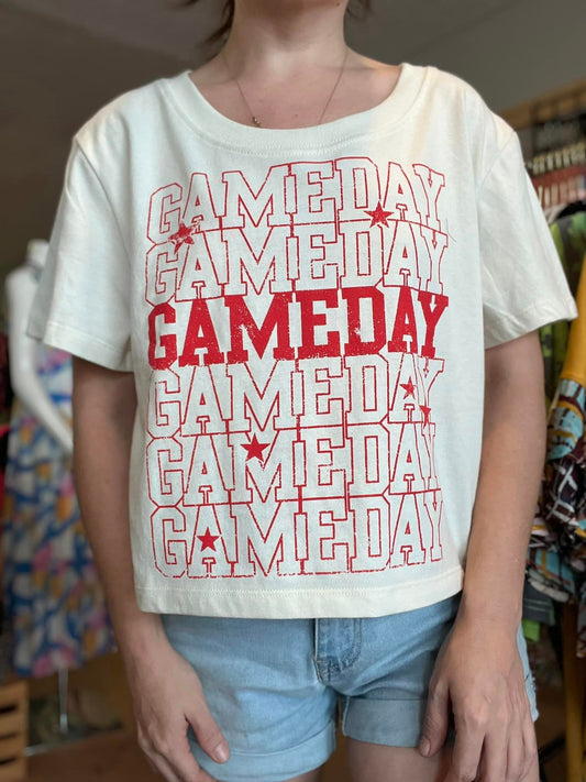 Game Day Crop Tee