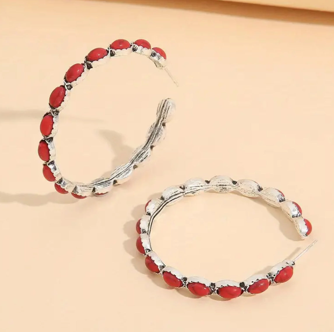 Western Large Hoop Earrings