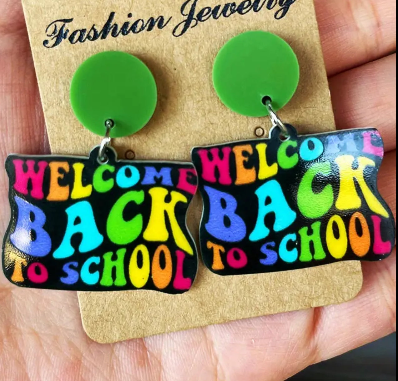 Back To School Earrings