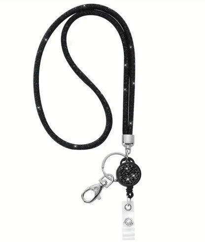 Mesh Bling Lanyard