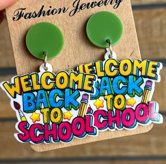 Back To School Earrings