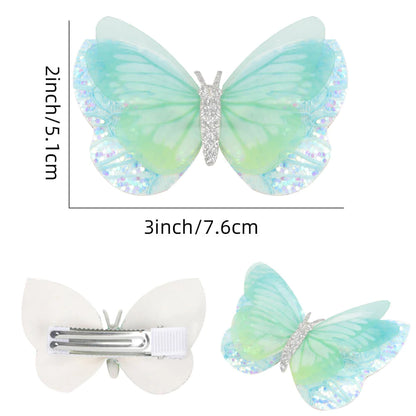 Butterfly Hair Clips