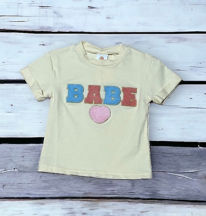 Babe Chenille Tee