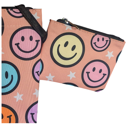 Happy Face Tote Bag