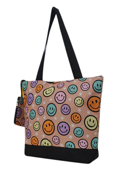 Happy Face Tote Bag