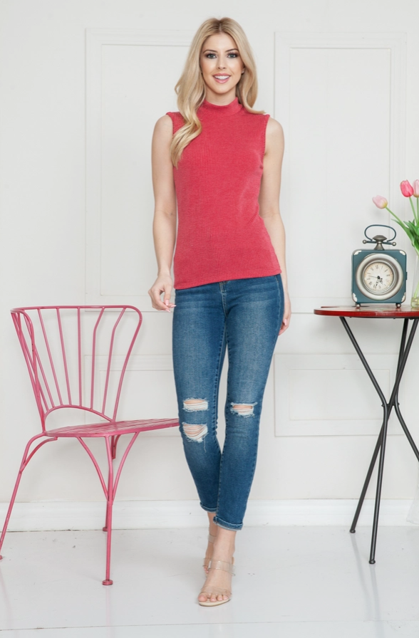 Urban Ribbed Sleeveless Top