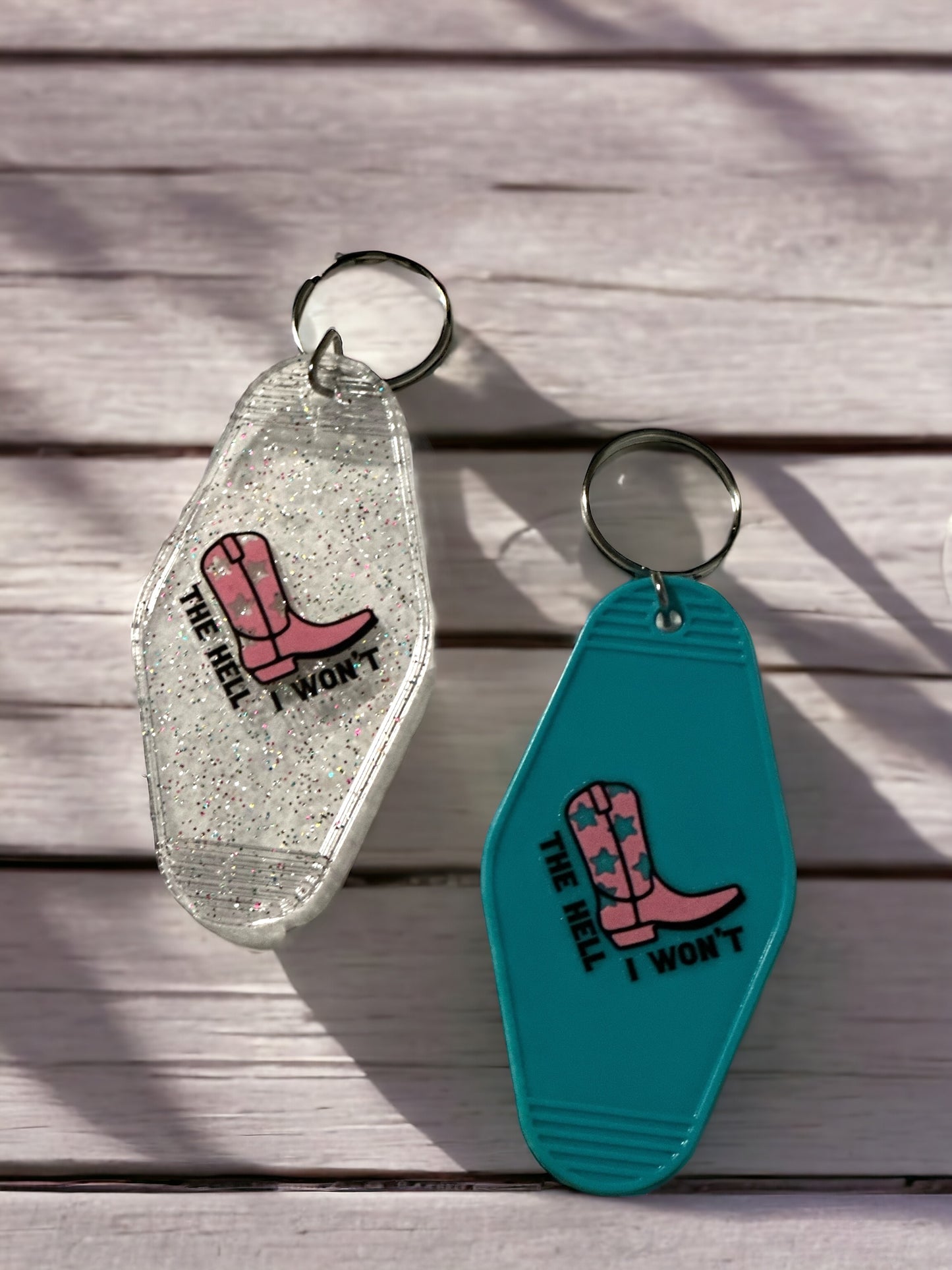 Motel Keychains