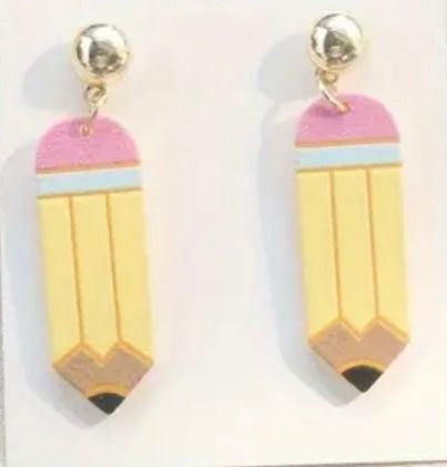 Pencil Earrings