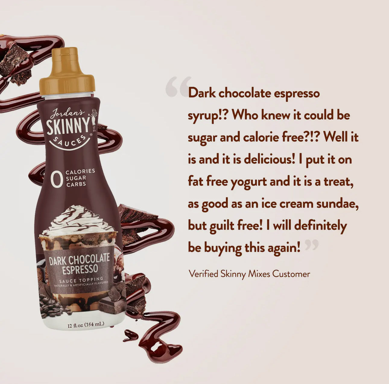 Dark Chocolate Espresso Sauce