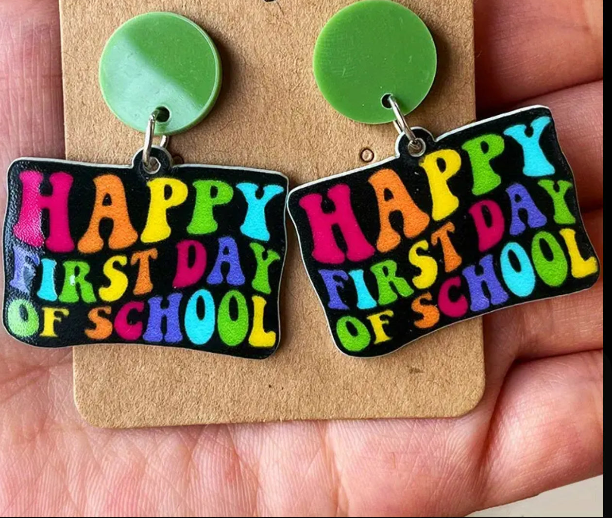 Back To School Earrings