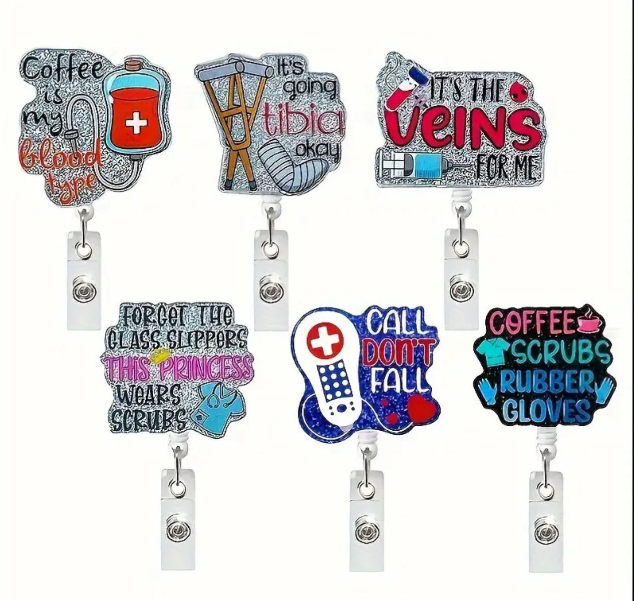 Healthcare Badge Reels