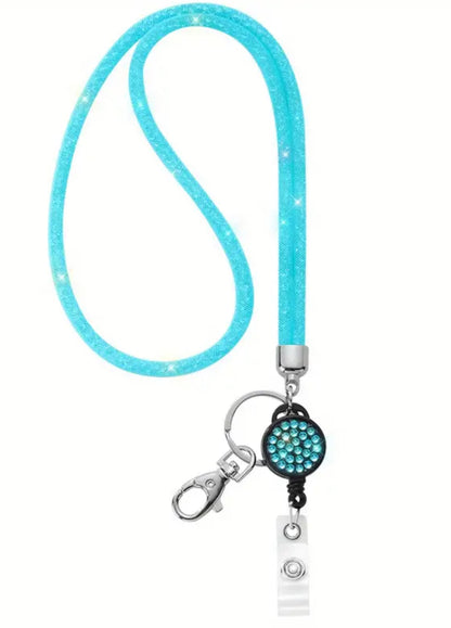 Mesh Bling Lanyard