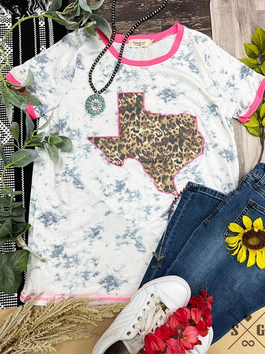 Leopard Texas Tee