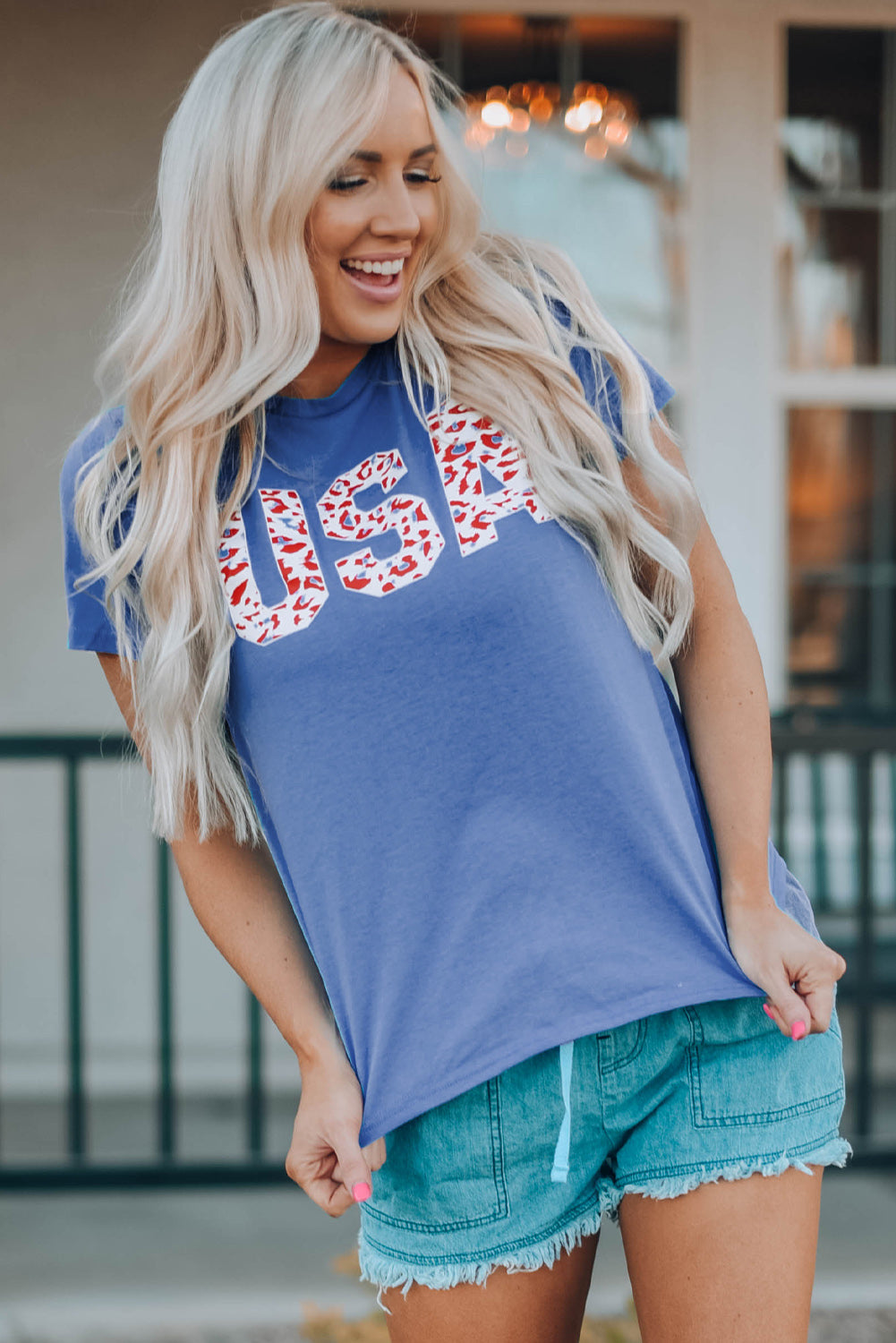 Mommy & Me USA Tee