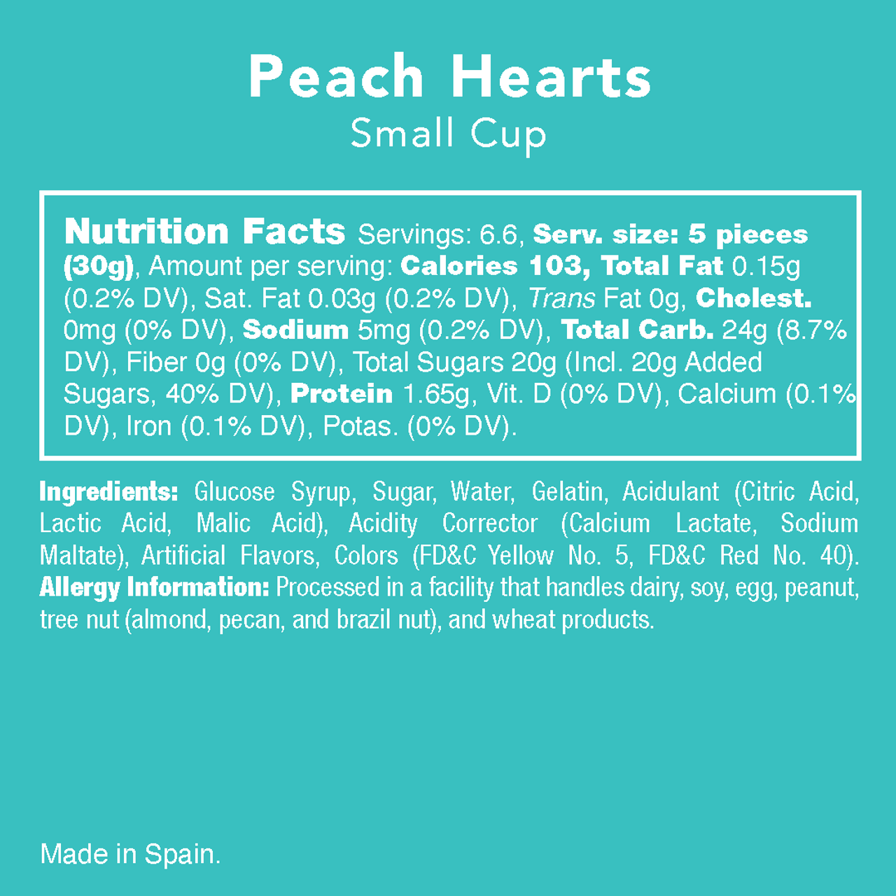 Peach Hearts