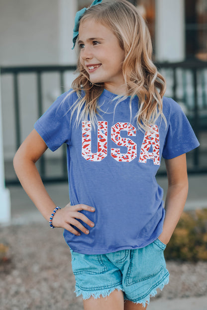 Mommy & Me USA Tee