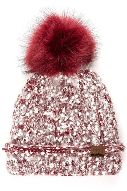 CC Confetti Knit Pom Beanie