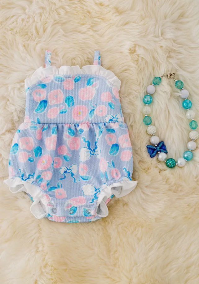 Floral Bubble Romper