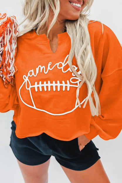 Game Day Cropped Sweatshirt