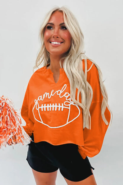 Game Day Cropped Sweatshirt