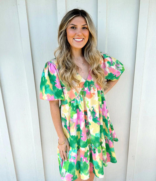 Watercolor Dress