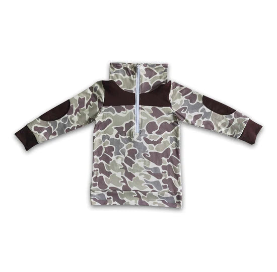 Camo Pullover