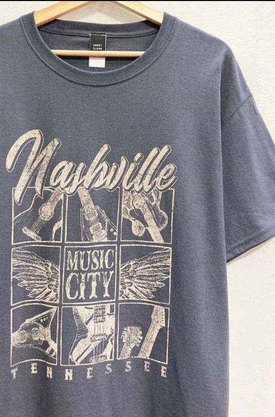 Nashville Music City Tee