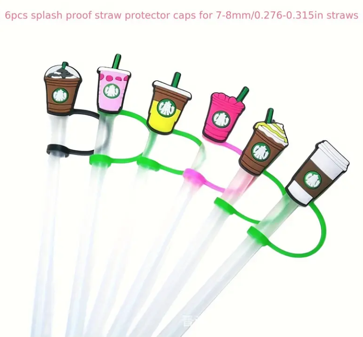 Food & Drink Straw Toppers